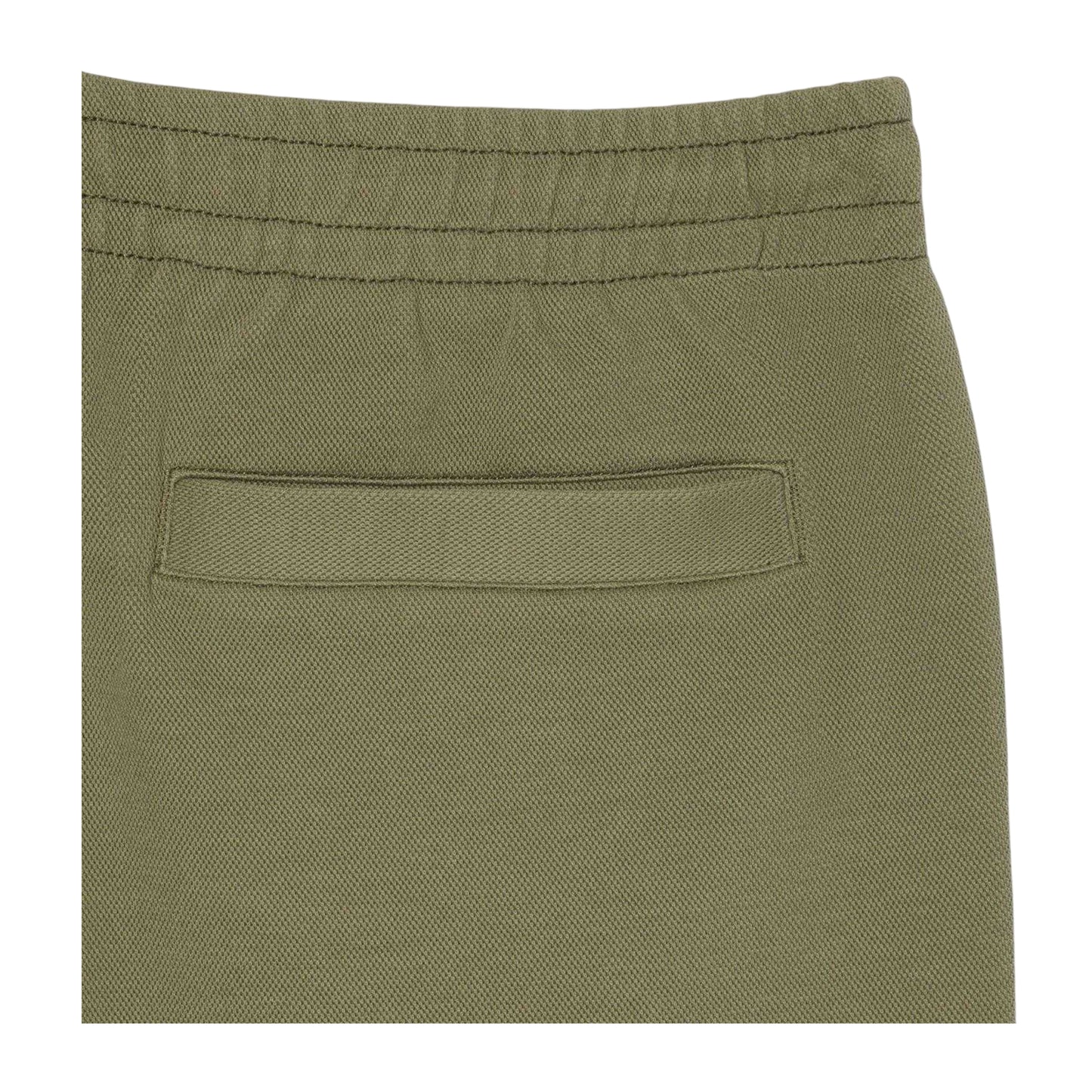 Green - Side - Lacoste Mens Pique Regular Sweatpants