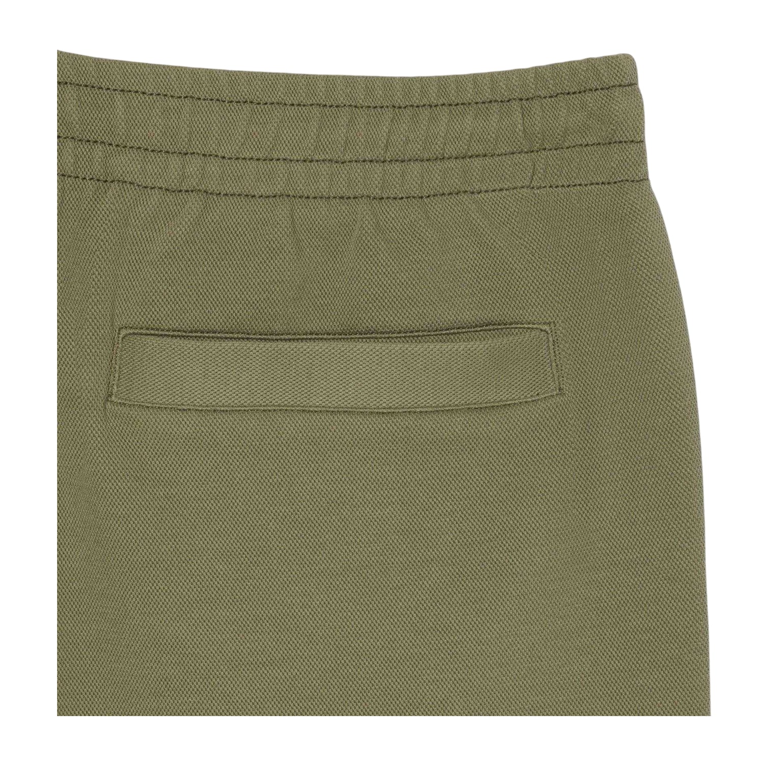 Green - Side - Lacoste Mens Pique Regular Sweatpants