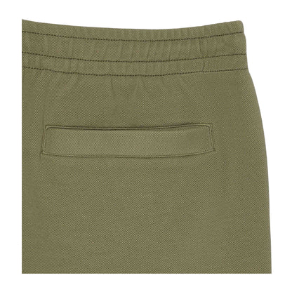 Green - Side - Lacoste Mens Pique Regular Sweatpants