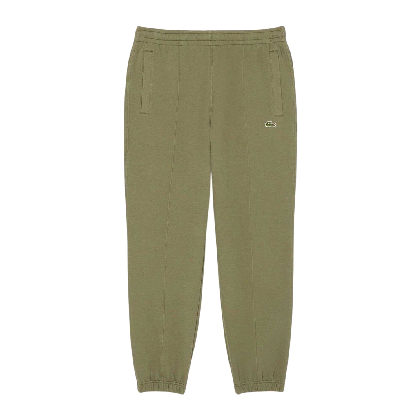 Green - Front - Lacoste Mens Pique Regular Sweatpants