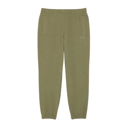 Green - Front - Lacoste Mens Pique Regular Sweatpants