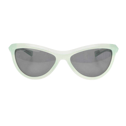 Teal-Dark Grey - Front - Off White Atlanta Cat Eye Sunglasses