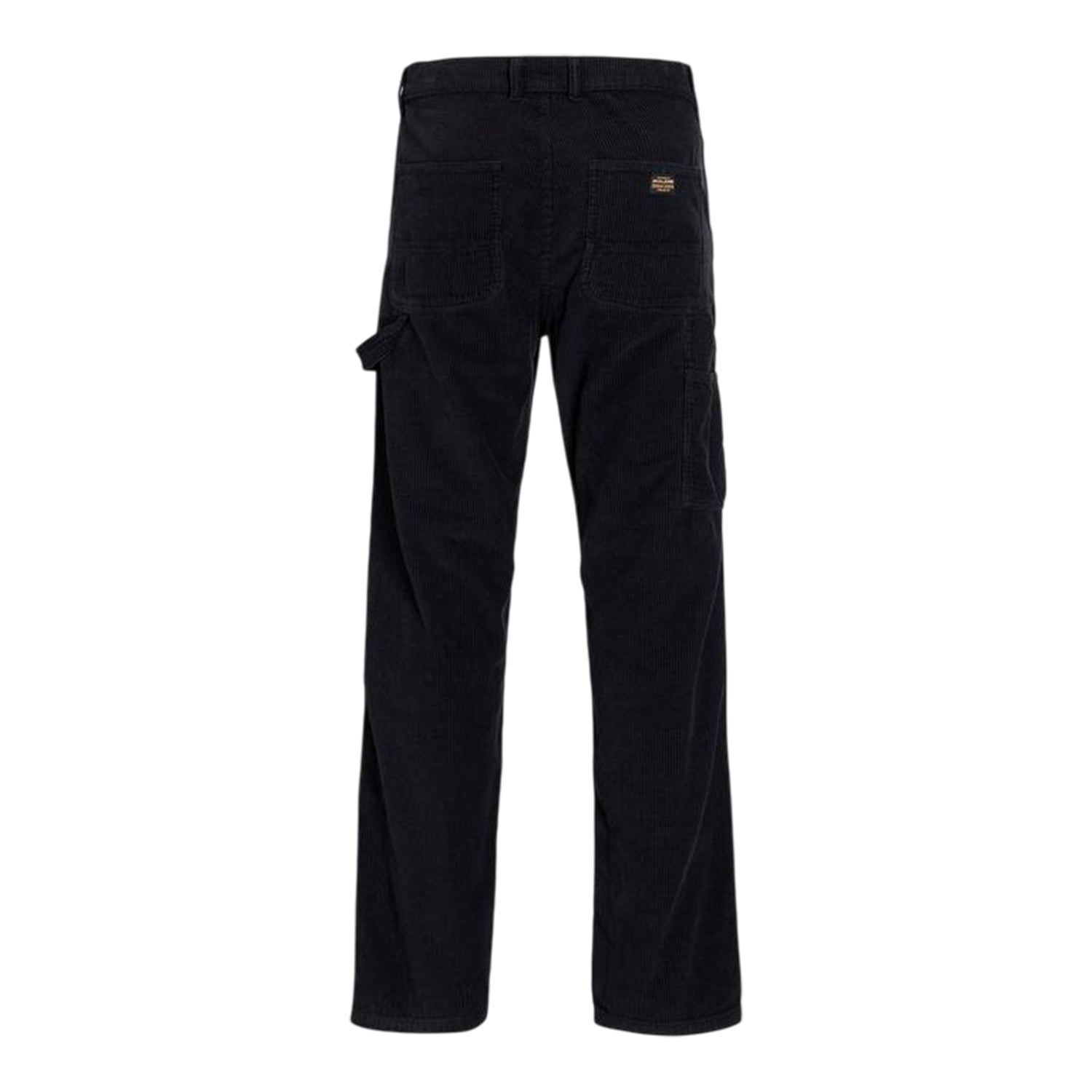 Black - Back - Jack And Jones Mens Corduroy Straight Leg Trousers