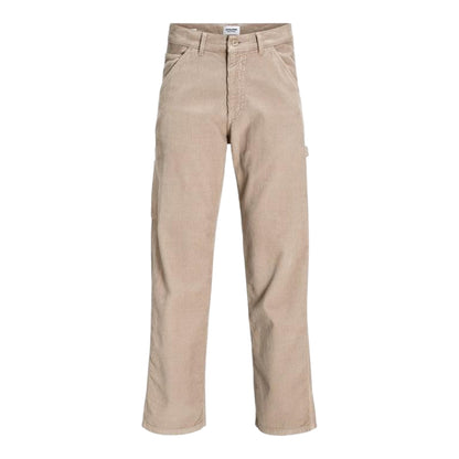 Crockery - Front - Jack And Jones Mens Corduroy Straight Leg Trousers