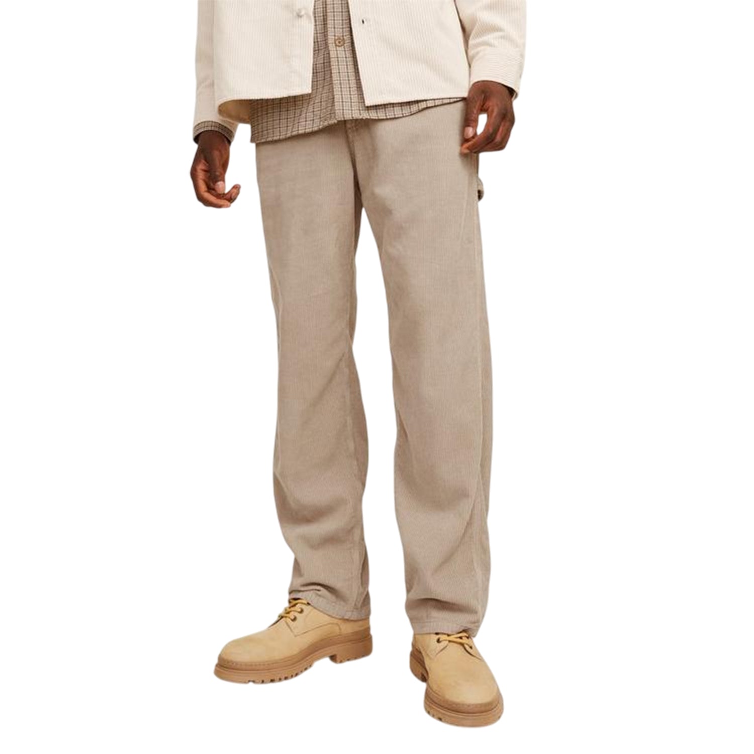 Crockery - Side - Jack And Jones Mens Corduroy Straight Leg Trousers