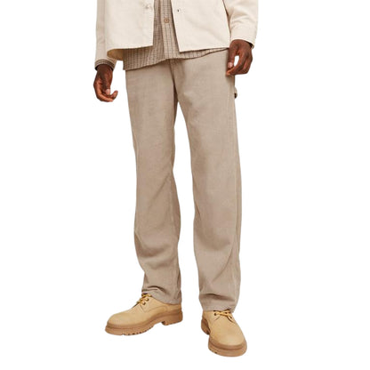 Crockery - Side - Jack And Jones Mens Corduroy Straight Leg Trousers