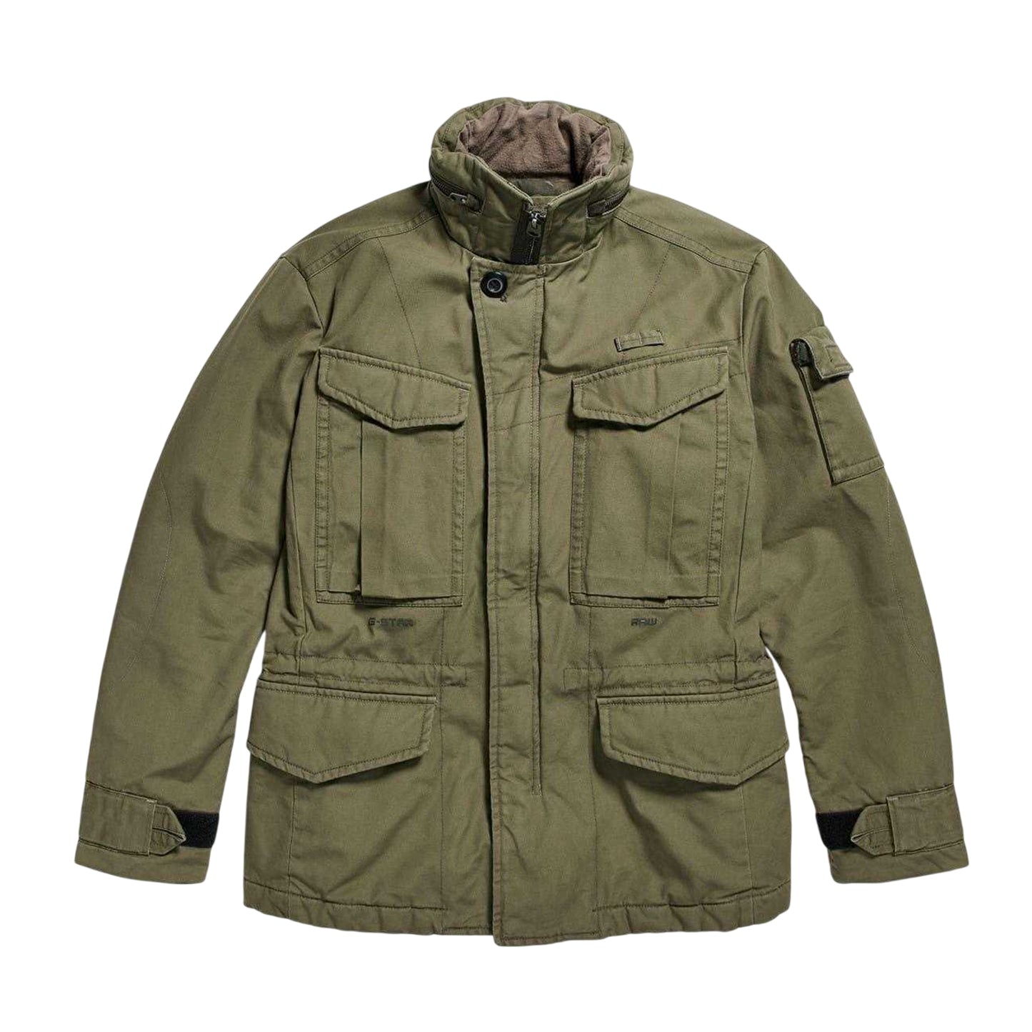 Olive - Front - G-Star Mens Pad Field Jacket
