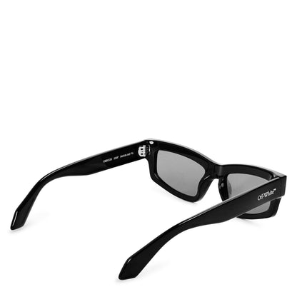 Black-Dark Grey - Front - Off White Miramar Tortoise Shell Sunglasses