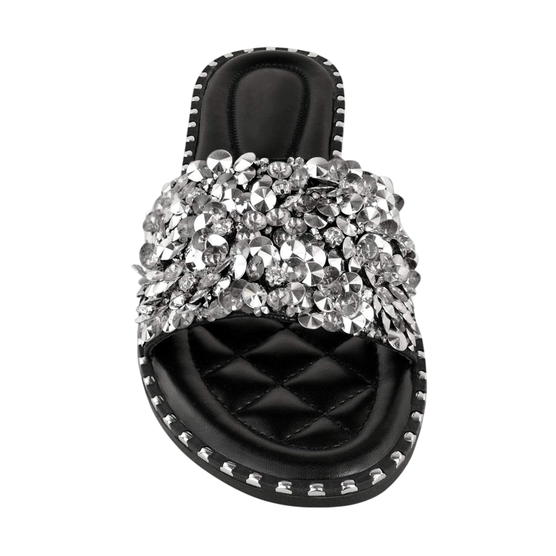 Black - Back - Where´s That From Womens-Ladies Bella Flat Slides