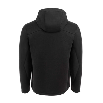 Black - Back - Dunlop Mens Hybrid Fleece Jacket