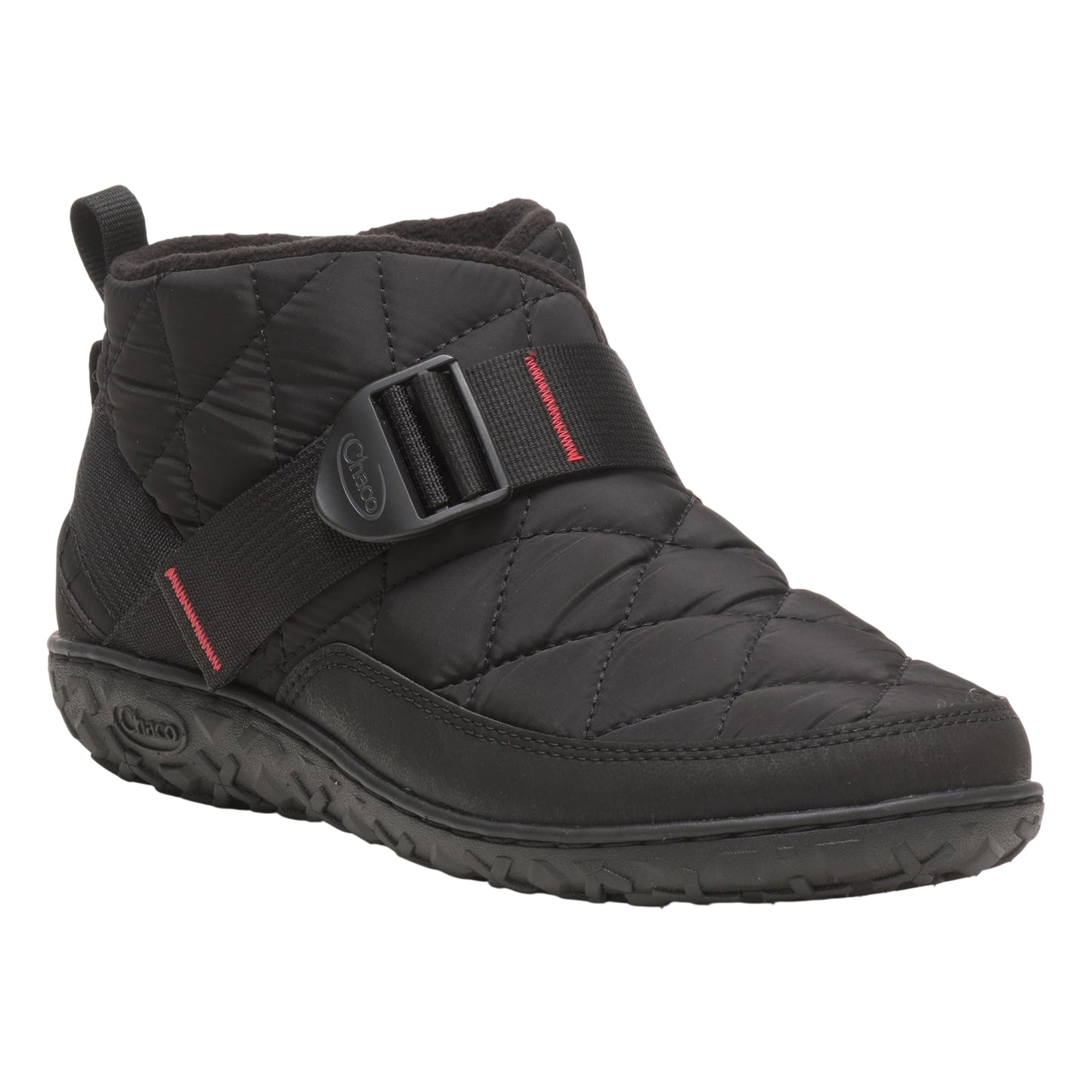 Black - Front - Chaco Womens-Ladies Ramble Quilted Mules