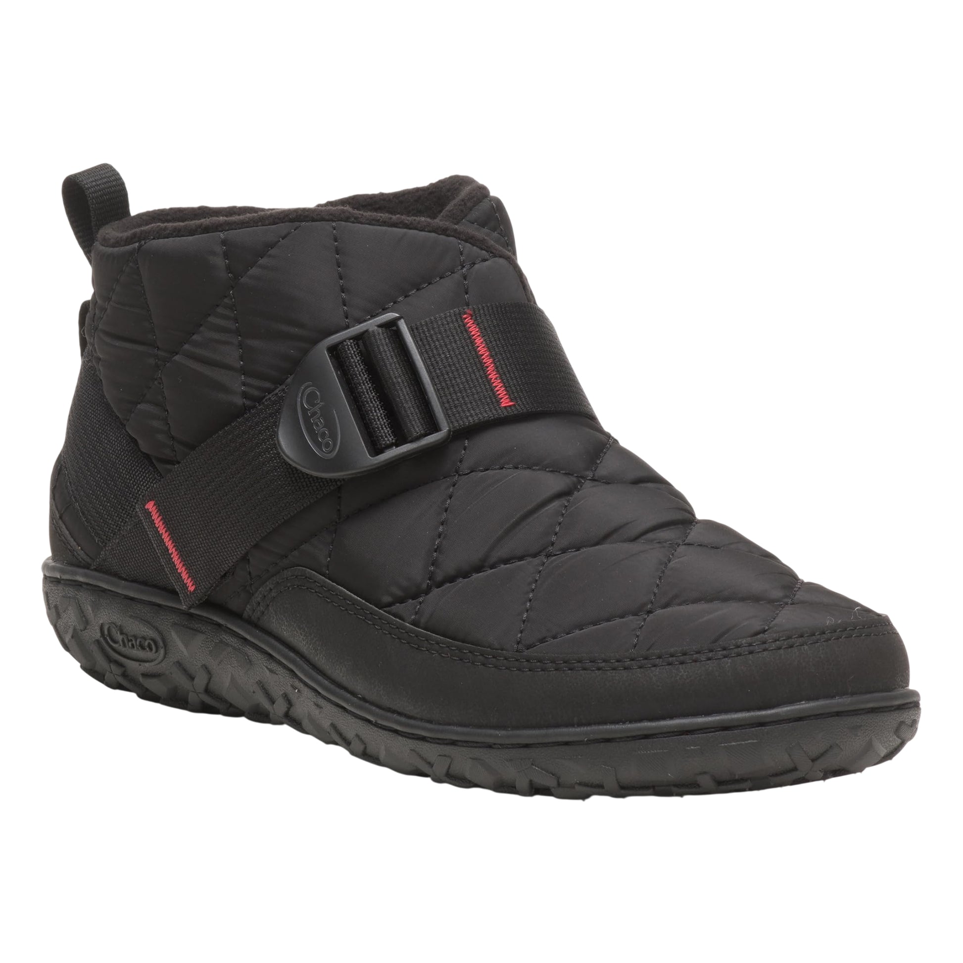 Black - Front - Chaco Womens-Ladies Ramble Quilted Mules