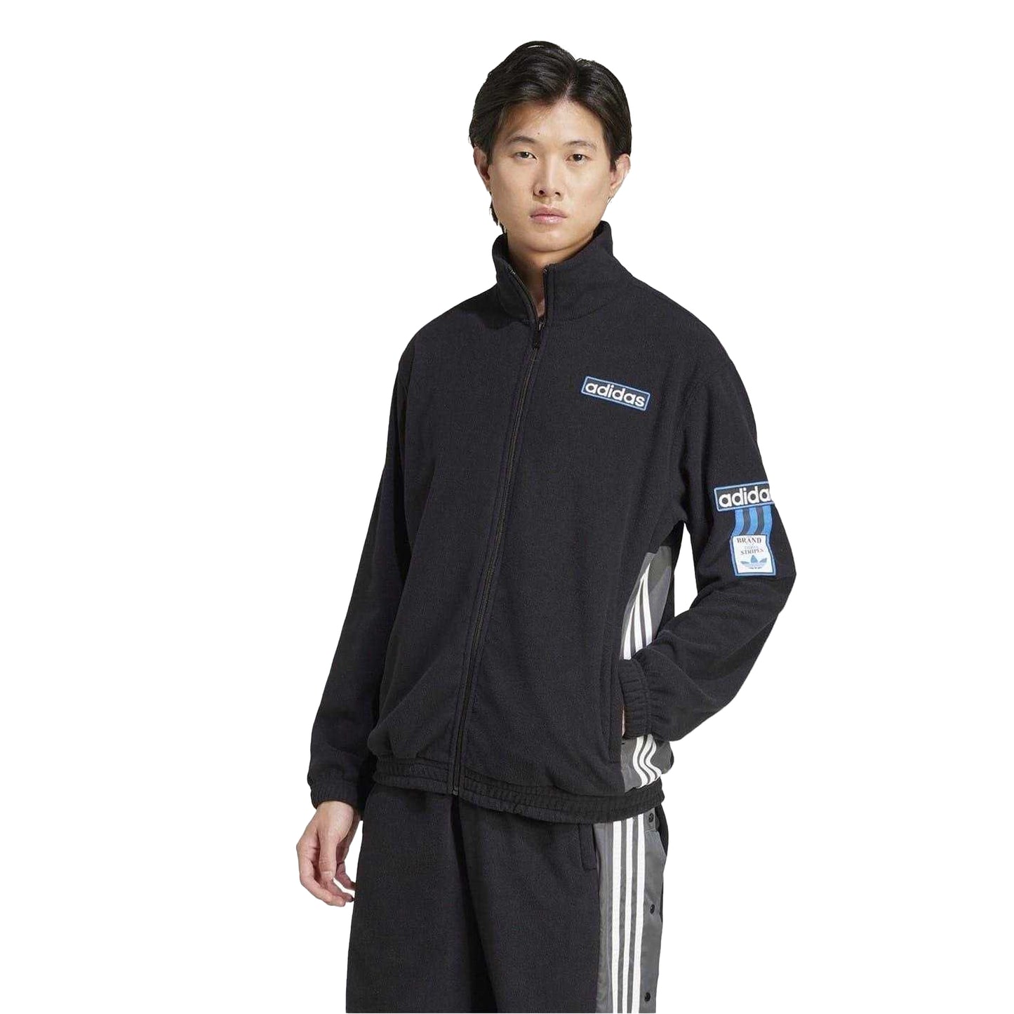Black - Side - Adidas Mens Originals Sweatshirt