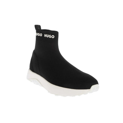 Black - Front - Hugo Womens-Ladies Kane Running Trainers