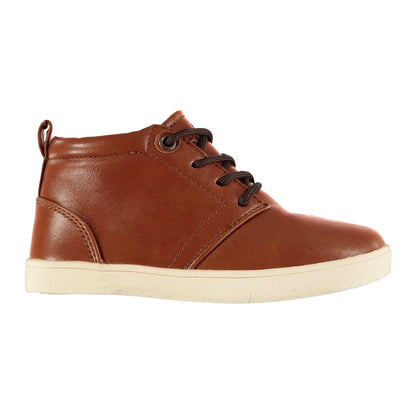 Tan - Front - Soviet Boys Mid Boots