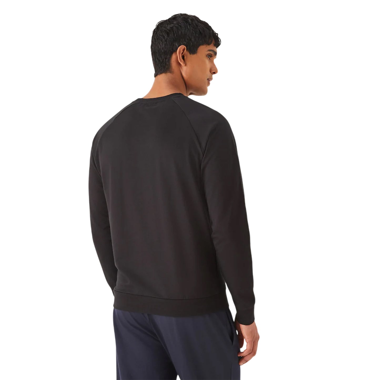 Black - Back - Boss Mens Logo Sweatshirt