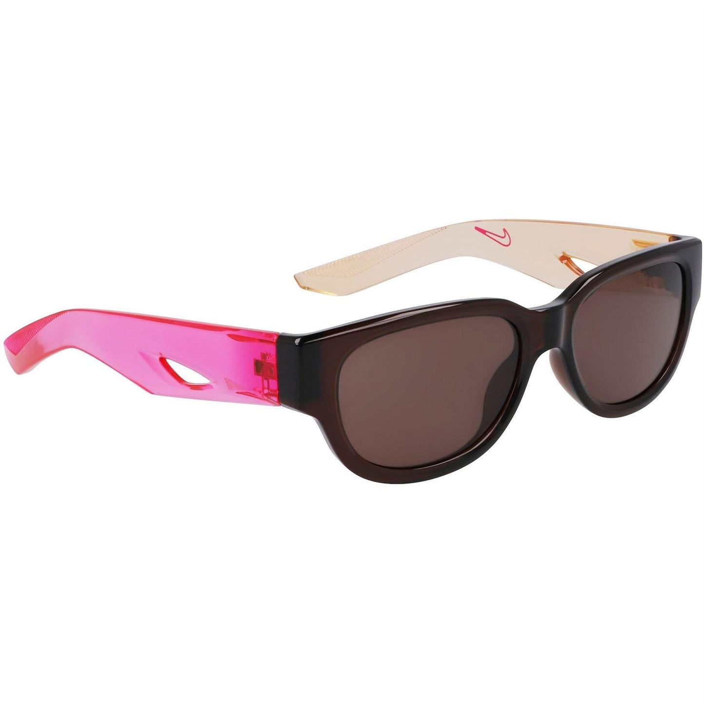 Earth-Mauve - Front - Nike II Plastic Rectangle Sunglasses