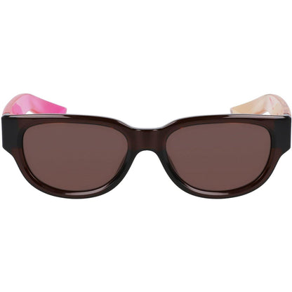 Earth-Mauve - Back - Nike II Plastic Rectangle Sunglasses