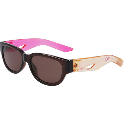 Earth-Mauve - Side - Nike II Plastic Rectangle Sunglasses