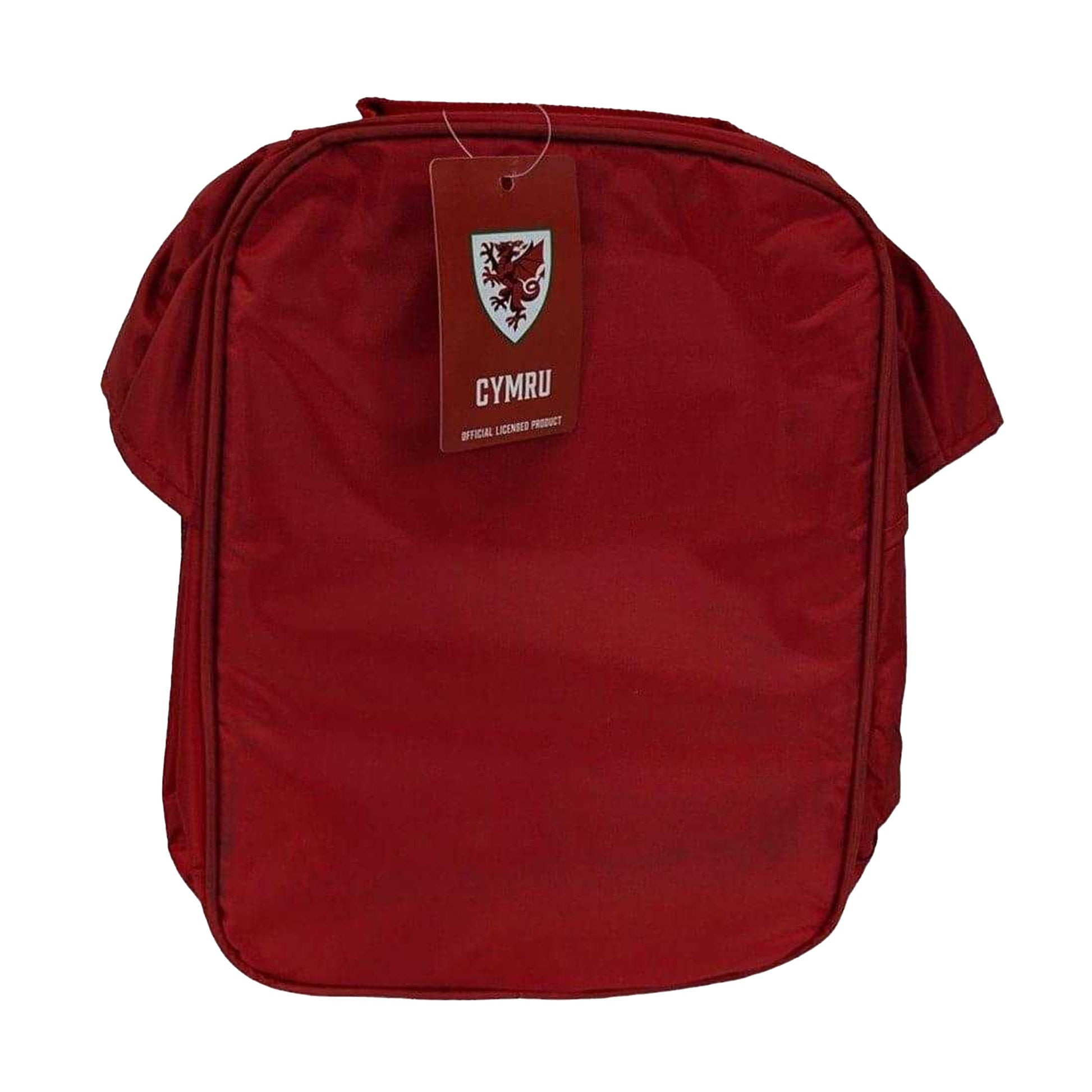 Red - Back - Wales RU Rugby Lunch Bag