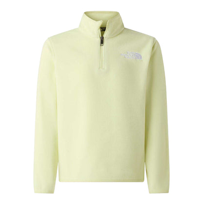 Lemon Yellow - Front - The North Face Childrens-Kids Logo Fleece Top
