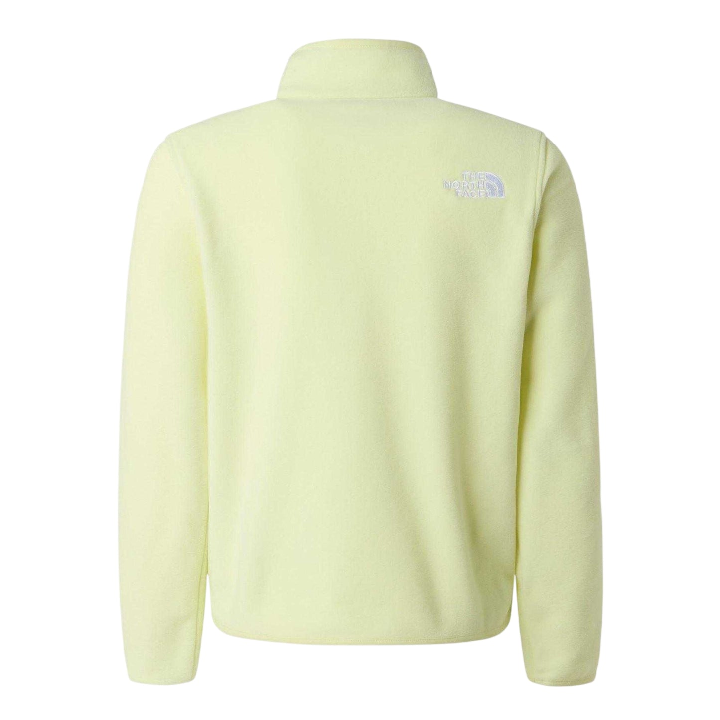 Lemon Yellow - Back - The North Face Childrens-Kids Logo Fleece Top