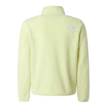 Lemon Yellow - Back - The North Face Childrens-Kids Logo Fleece Top