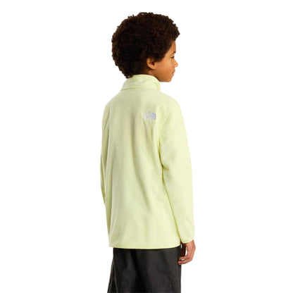 Lemon Yellow - Side - The North Face Childrens-Kids Logo Fleece Top