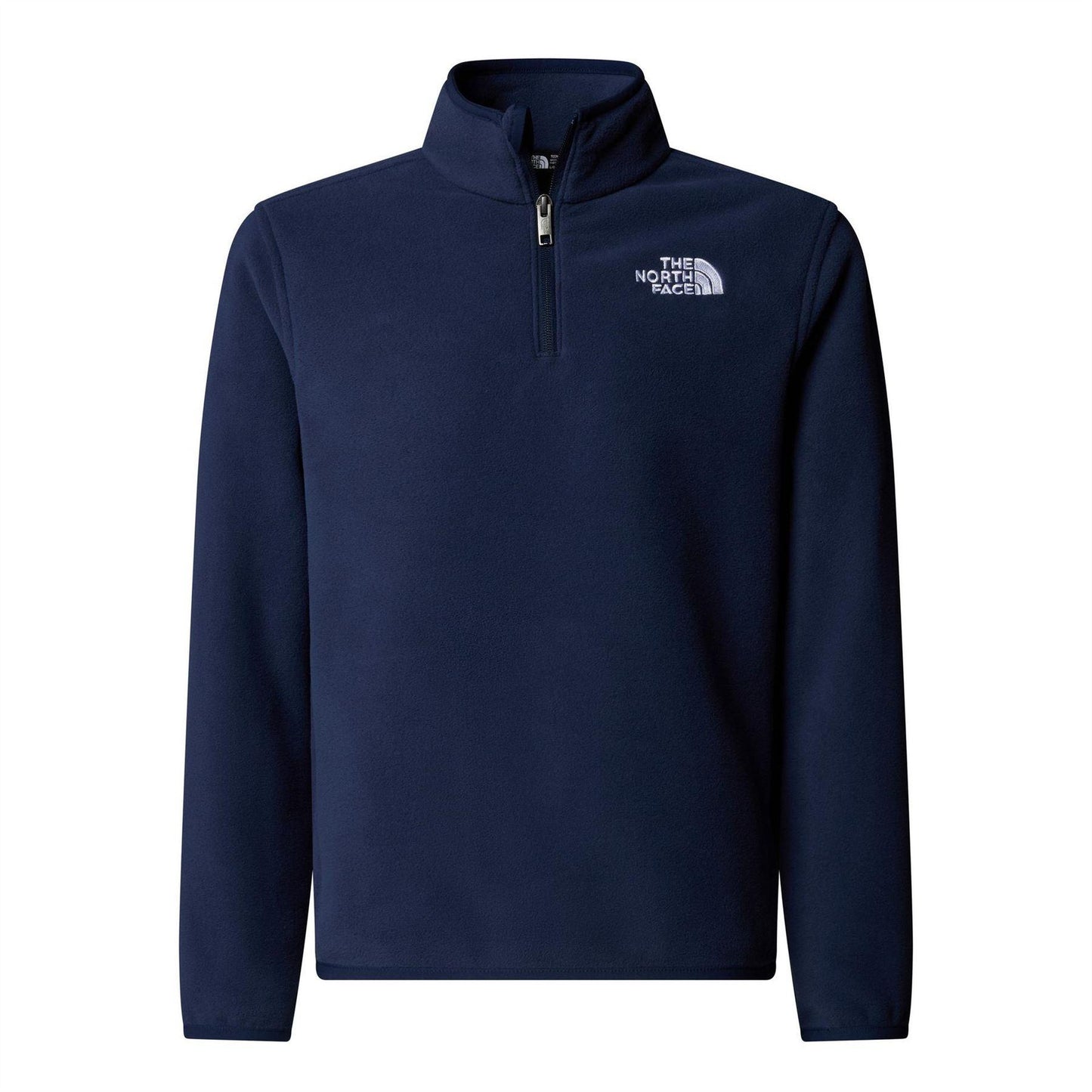 Navy - Front - The North Face Childrens-Kids Logo Fleece Top