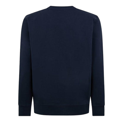 Navy - Back - Marshall Artist Mens Detroit Letter Sweatshirt
