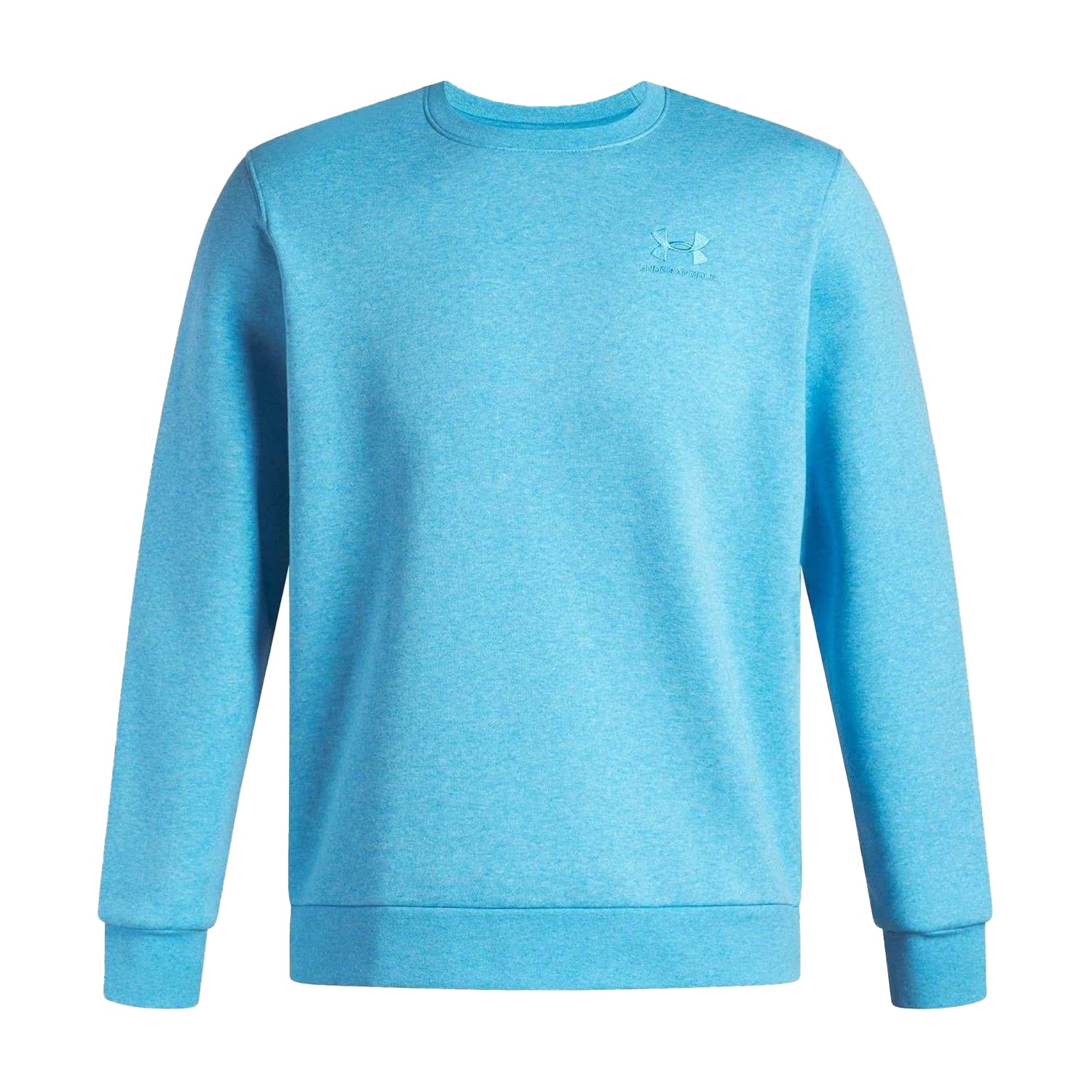 Blue - Front - Under Armour Mens Icon Crew Neck Sweatshirt