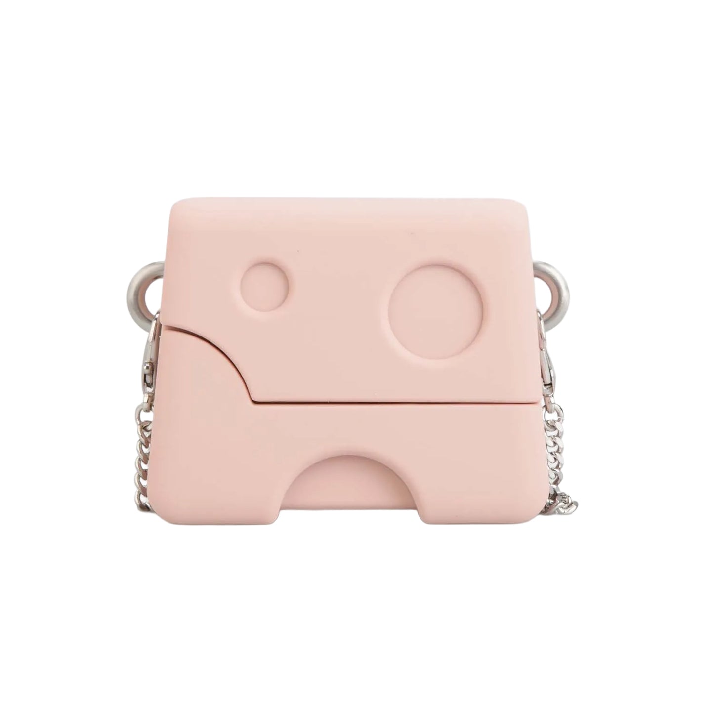 Pink - Front - Off White Burrow AirPod Cover
