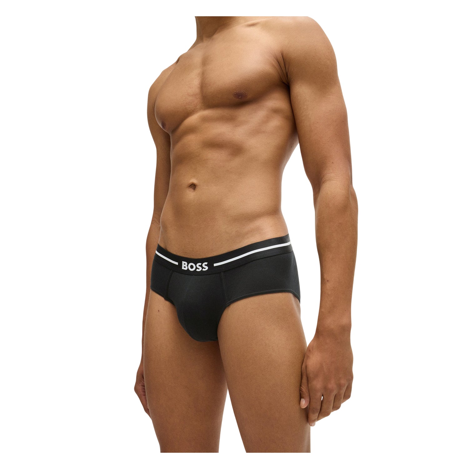 Black - Lifestyle - Boss Mens Boxer Briefs (Pack of 3)