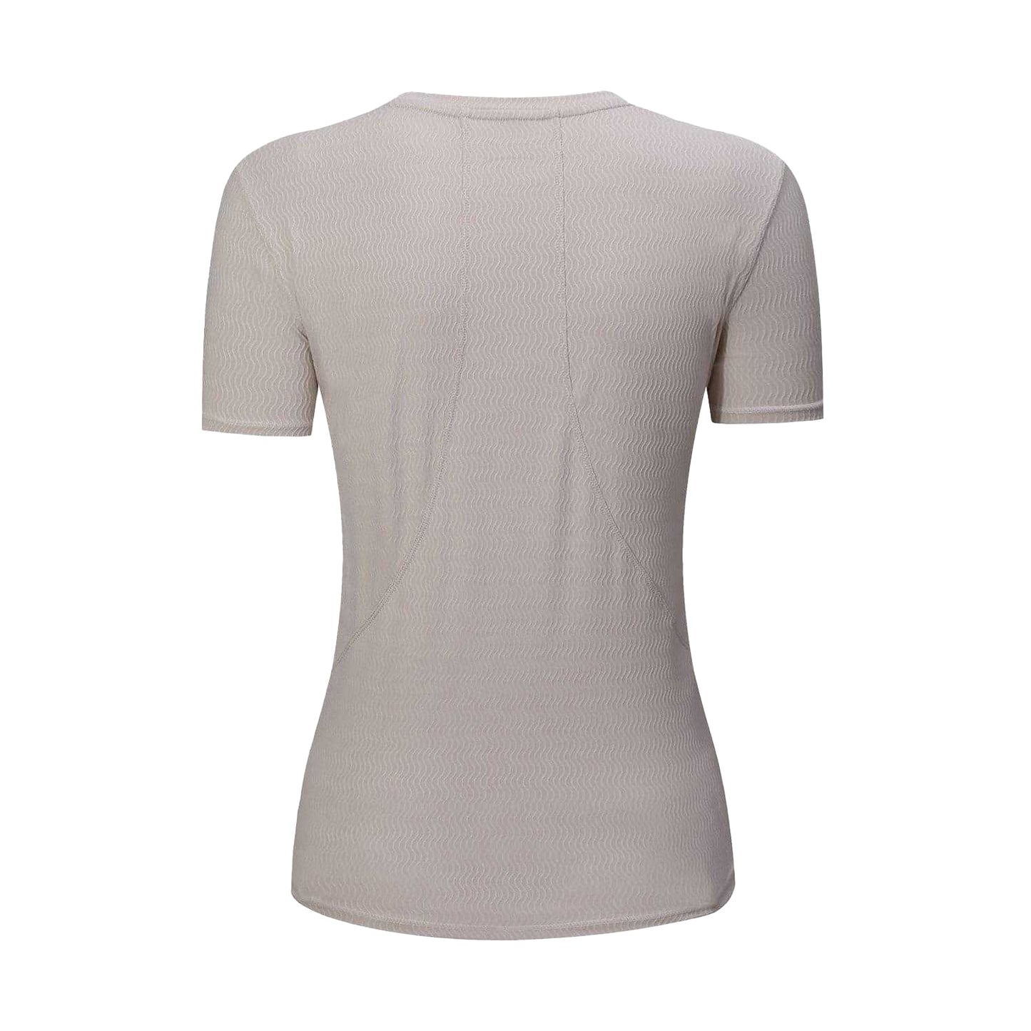 Grey - Back - Everlast Womens-Ladies Tech V Neck Workout T-Shirt