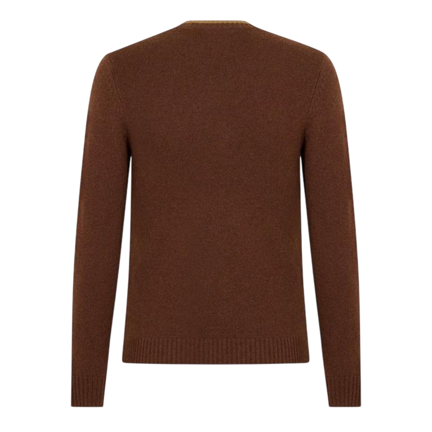 Brown - Back - Levis Mens Batwing Logo Crew Neck Jumper