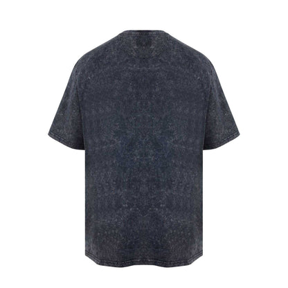 Washed Black - Back - Firetrap Mens Cupid Acid Wash Oversized T-Shirt