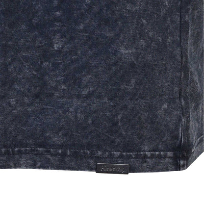 Washed Black - Side - Firetrap Mens Cupid Acid Wash Oversized T-Shirt