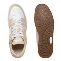 White - Lifestyle - Lacoste Mens Court Cage Leather Trainers