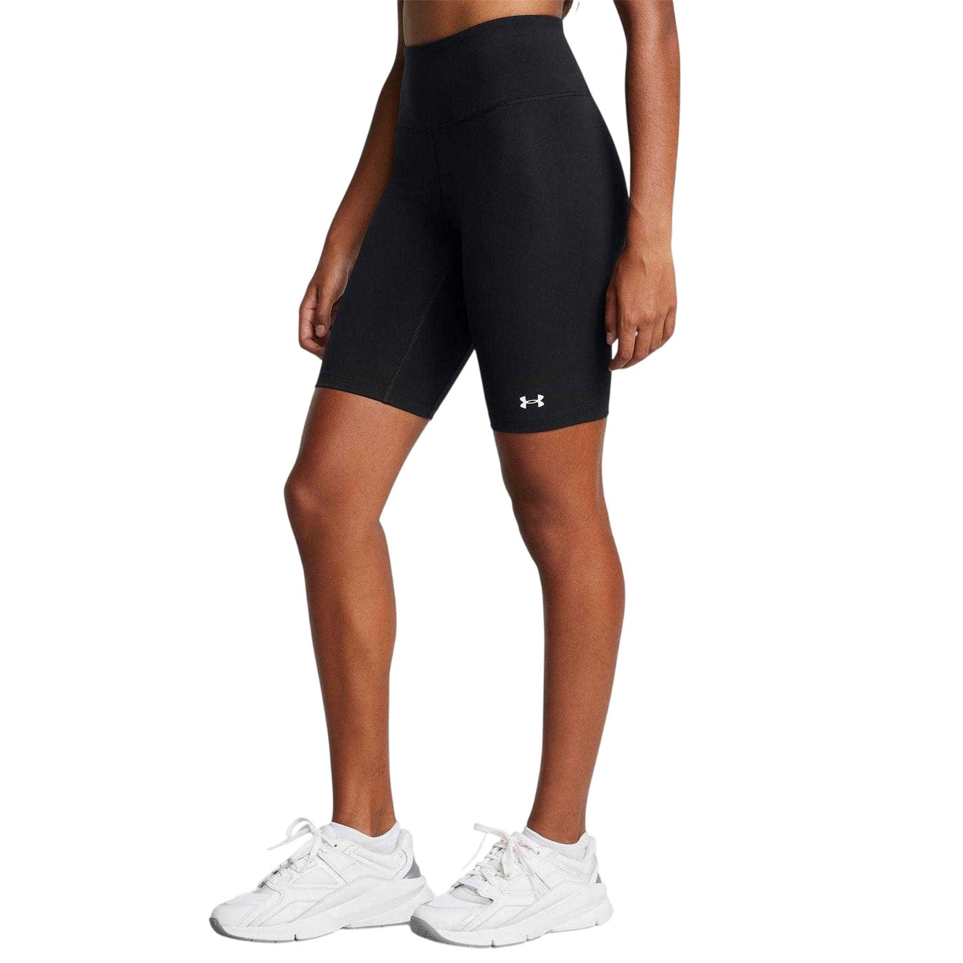 Black - Lifestyle - Under Armour Womens-Ladies Motion Performance High Waist Shorts