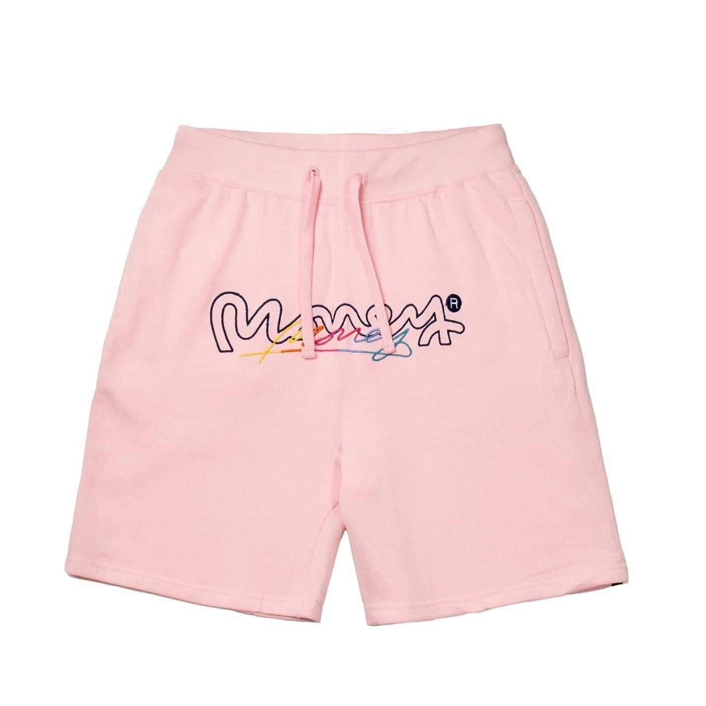 Rose Pink - Lifestyle - Money Unisex Adult Vice Crew Sweatshirt and Shorts Set