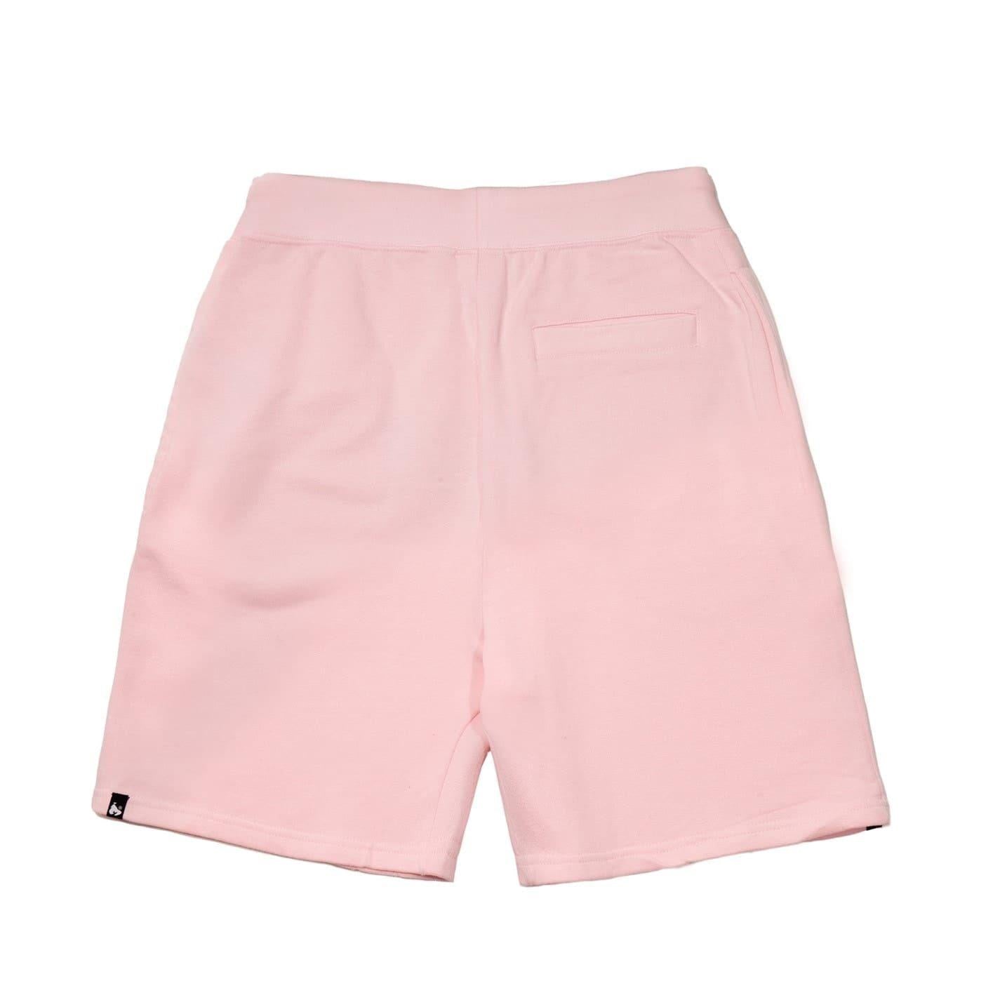 Rose Pink - Pack Shot - Money Unisex Adult Vice Crew Sweatshirt and Shorts Set