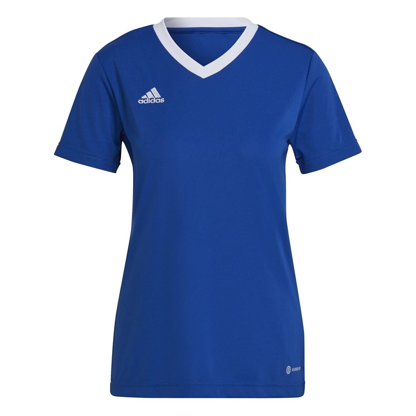 Royal Blue - Front - Adidas Womens-Ladies ENT22 T-Shirt