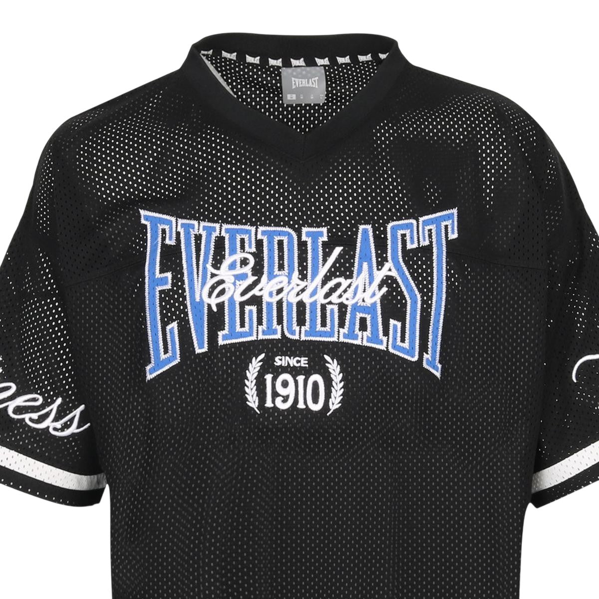 Black - Lifestyle - Everlast Unisex Adult Jersey Workout T-Shirt
