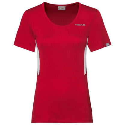 Red - Front - Head Womens-Ladies Regular T-Shirt