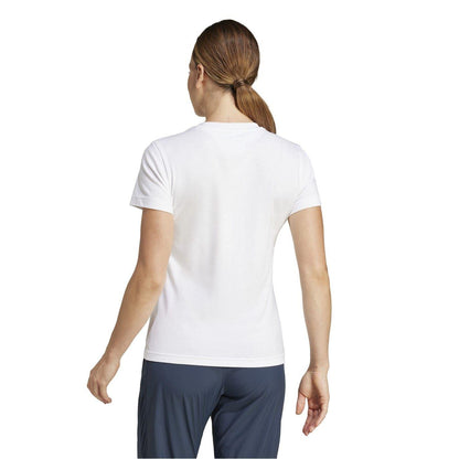 White - Back - Adidas Womens-Ladies Marathon 50th Anniversary T-Shirt