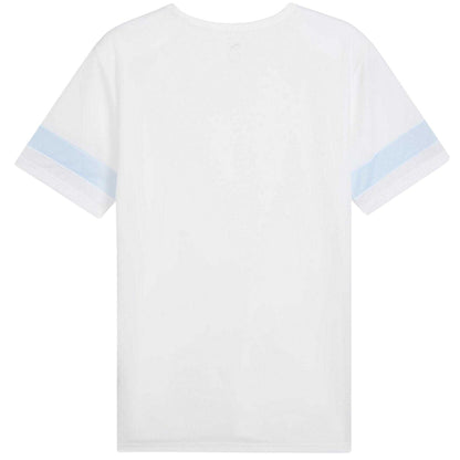 White-Blue - Back - Puma Mens Individual Rise Jersey Performance T-Shirt