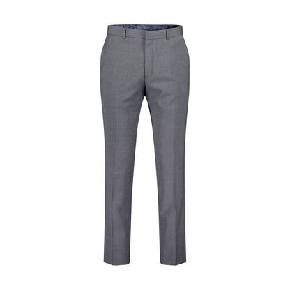 Charcoal - Front - Ted Baker Mens Panama Slim Suit Trousers