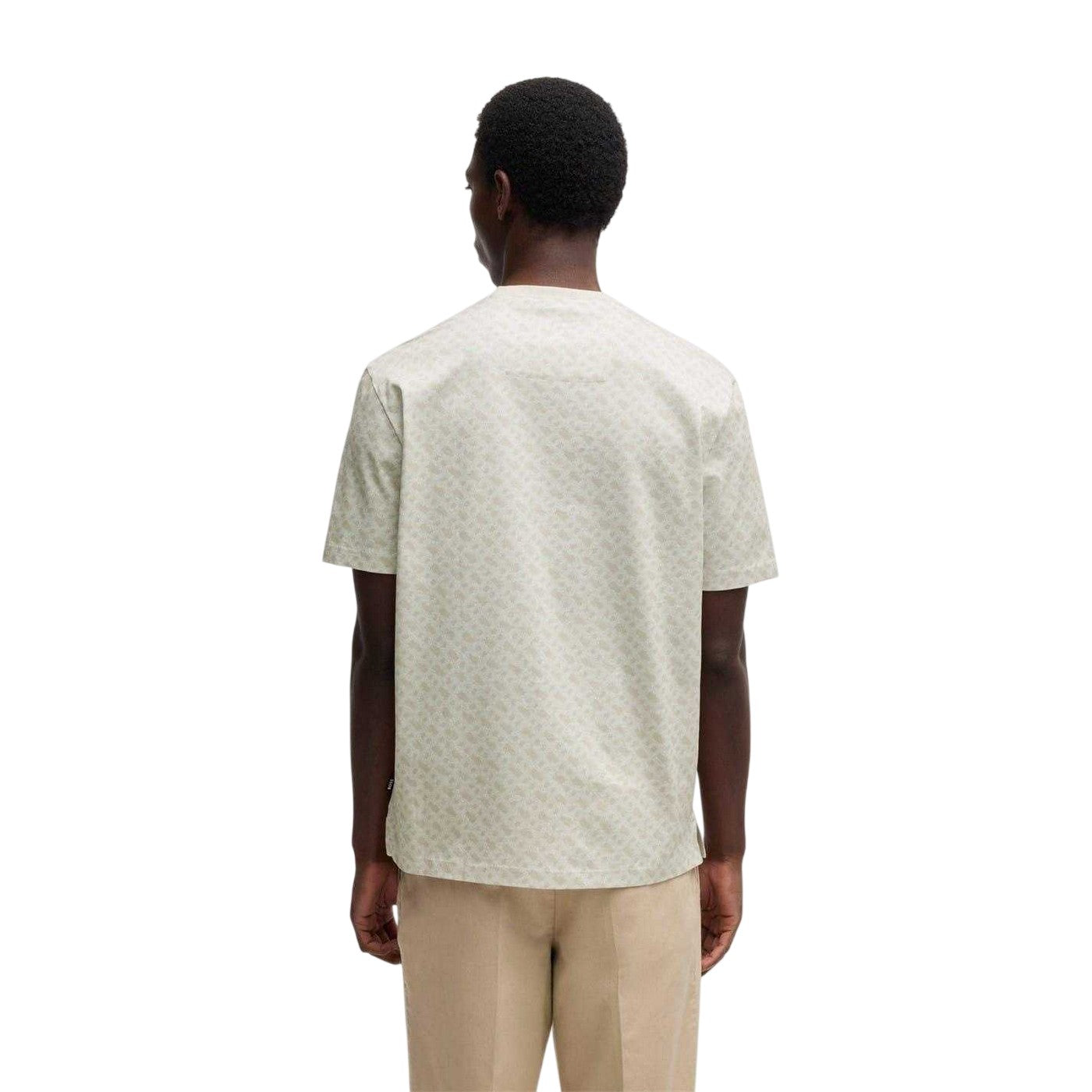 White - Back - Boss Mens Taut T-Shirt