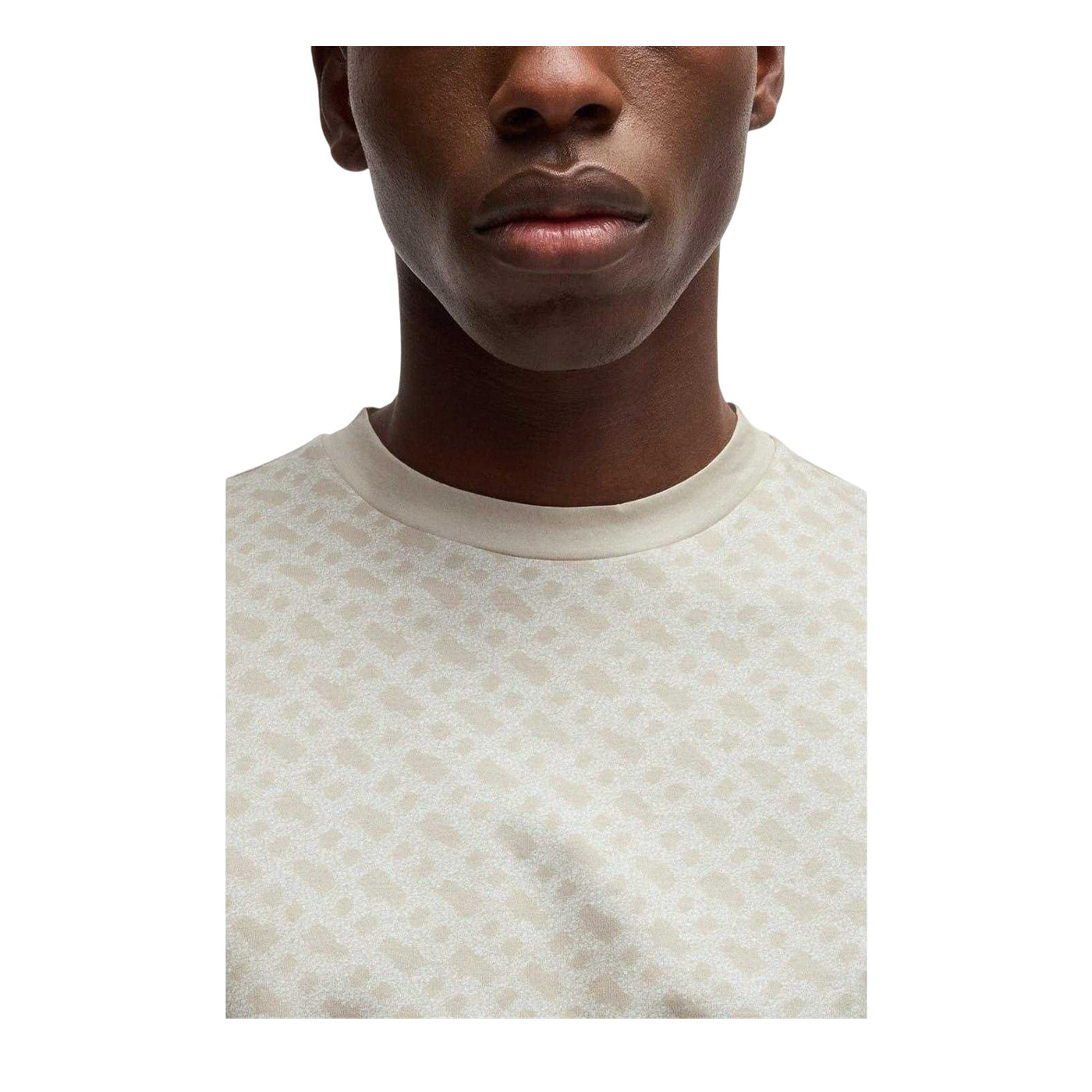 White - Side - Boss Mens Taut T-Shirt