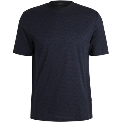 Dark Blue - Front - Boss Mens Taut T-Shirt